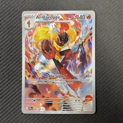 Armarouge 086/084 Pokemon TCG: Pitch Black Near Mint (NM) Illustration Rare - Image 1