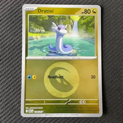 Dratini 150/217 Dragon Type Reverse Holo Pokemon TCG: Ascended Heroes (NM) - Image 1