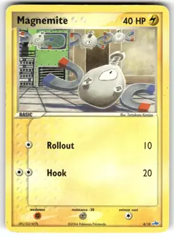 Magnemite 4/10 EX Trainer Kit Latios Pokemon Moderately Played - Image 1
