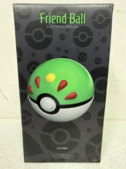 Pokemon Die-Cast Friend Ball Replica The Wand Figure Blue Pokeball NEW - Image 1