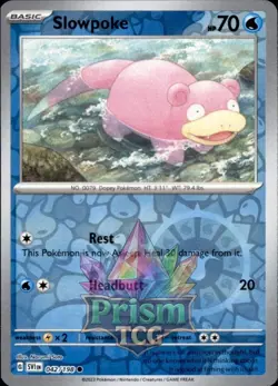 Slowpoke 42/198 Common Reverse Holo Scarlet & Violet Pokemon - Image 1