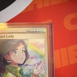 Parasol Lady 255/182 Special Illustration Rare SIR Pokemon Paradox Rift - NM/M - Image 4