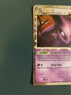 Pokemon TCG Umbreon Prime HS-Undaunted Card 86/90 Espeon Prime 81/90 NM - Image 2