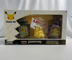 Pikachu VMAX Premium Figure Collection Box Pokemon TCG: Celebrations New/Sealed - Image 1