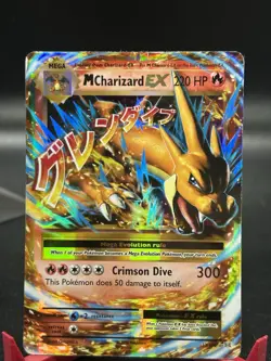 The Pokemon Company Pokemon TCG M Charizard EX Mega Holo 13/108 EN 220HP DMG - Image 1