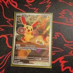 Pokemon TCG Plusle 193/182 SV04 Paradox Rift Illustration Rare Holo EN 2023 NM - Image 1