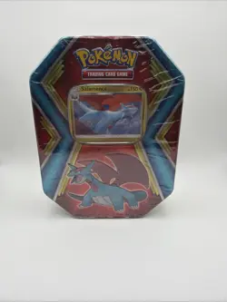 SEALED Pokemon Salamance Cosmos Tin - Image 1