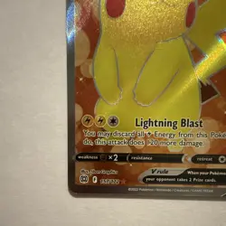 The Pokemon Company Pikachu V SWSH063 SWSH Promo Holo English HP 190 - Image 5
