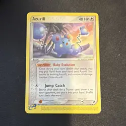 Pokemon EX Sandstorm Azurill 31/100 Near Mint - Image 1