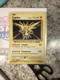 Zapdos 42/108 XY Evolutions NM Holo Foil Rare Pokemon Card - PACK FRESH - Image 1