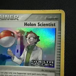 Pokemon TCG Holon Scientist 97/113 Delta Species Reverse Holo HP - Image 2