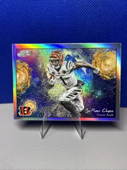 2025 Topps Cosmic Chrome JA'MARR CHASE #STN-17 Stars In The Night - Bengals - Image 1