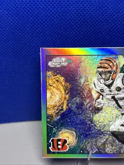 2025 Topps Cosmic Chrome JA'MARR CHASE #STN-17 Stars In The Night - Bengals - Image 5