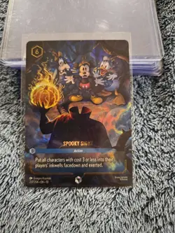 Spooky Sight (Enchanted) 237/204 Foil Whispers in the Well - Disney Lorcana - NM - Image 1