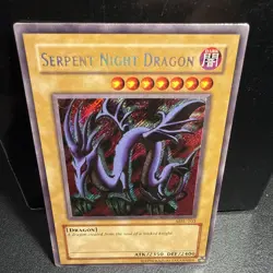 Yu-Gi-Oh Card: Serpent Night Dragon MRL-103 Secret Rare! - Image 1