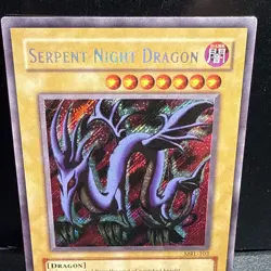 Yu-Gi-Oh Card: Serpent Night Dragon MRL-103 Secret Rare! - Image 2