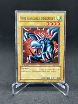 Yugioh Winged Dragon, Guardian Of The Fortress #1 SDY-A003 Common 1st Edition LP - Image 1