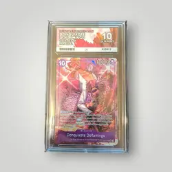 ONE PIECE Donquixote Doflamingo OP14-069 SR Parallel ACE 10 - Perfect Subgrades - Image 1