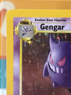 Gengar #5 Holo Rare Pokemon WoTC TCG 1999 Fossil Unlimited MP Moderately Played - Image 4