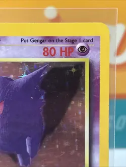 Gengar #5 Holo Rare Pokemon WoTC TCG 1999 Fossil Unlimited MP Moderately Played - Image 5