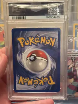 Pokemon TCG Dark Charizard 21/82 Non-Holo Rare Team Rocket 2000 Psa 6 - Image 4