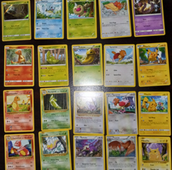 50 ASSORTED POKEMON CARDS NO DOUBLES - Image 1