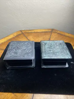 2x Ultra Pro Deck Binders (1995) Vintage faux-leather style Card Storage contain - Image 2