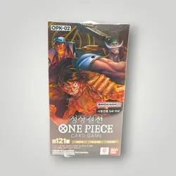 OPK-02 Paramount War Booster Box – Korean | One Piece Card Game - Image 1