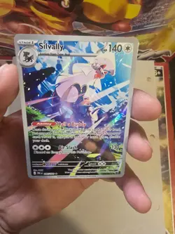 1 Free full art and 2 ex cards view video and description Silvally 095/084 - Image 1
