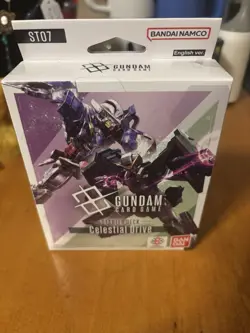 Gundam Card Game - Celestial Drive Starter Deck - SEALED NEW ST07 - Image 1