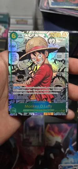 Monkey.D.Luffy (118) (Super Alternate Art) OP13-118 Carrying On His Will Foil - Image 1