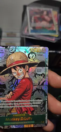 Monkey.D.Luffy (118) (Super Alternate Art) OP13-118 Carrying On His Will Foil - Image 2