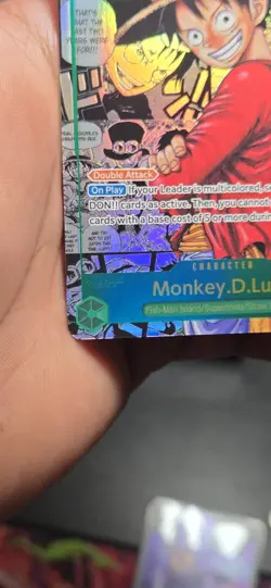 Monkey.D.Luffy (118) (Super Alternate Art) OP13-118 Carrying On His Will Foil - Image 3