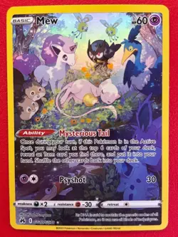 Mew - GG10/GG70 - Holo Galarian Gallery, Crown Zenith - Pokemon Card - NM - Image 1