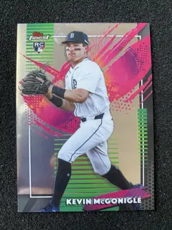 2026 Topps Finest Kevin McGonigle Rare Rookie Detroit Tigers #275 RC - Image 1