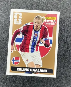 Erling Haaland - Panini - Bronze Super Rare Extra Sticker - World Cup 2026 - Image 1