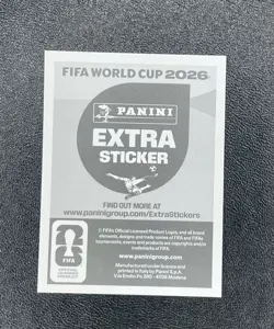 Erling Haaland - Panini - Bronze Super Rare Extra Sticker - World Cup 2026 - Image 2
