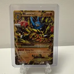 M Lucario EX (Secret) 113/111 XY - Furious Fists Holo - Image 1