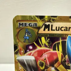 M Lucario EX (Secret) 113/111 XY - Furious Fists Holo - Image 3
