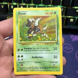 Pinsir 9/64 Holo Rare Jungle Pokemon Unlimited Holo - Image 3