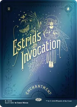 Estrid's Invocation -Foil Near Mint MTG Secret Lair - Image 1
