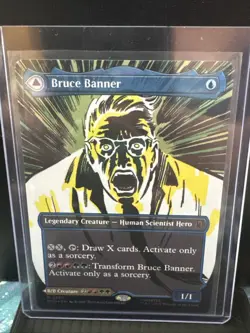 Bruce Banner (Borderless) Marvel Super Heroes Foil #0390 - Image 1
