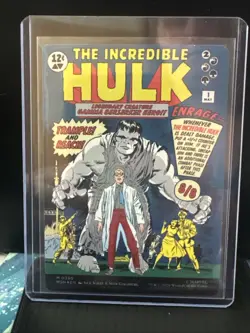 Bruce Banner (Borderless) Marvel Super Heroes Foil #0390 - Image 5