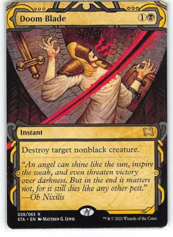 Doom Blade *Rare* Magic MtG x1 Strixhaven Mystical Archives - Image 1