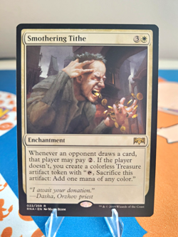 Magic: The Gathering Smothering Tithe Ravnica Allegiance #22 Rare - Image 1