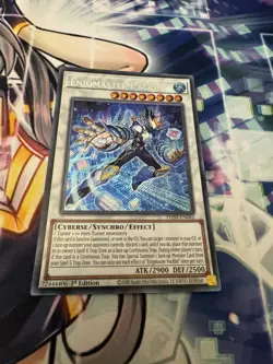 Yu-Gi-Oh! Enigmaster Packbit Phantom Nightmare PHNI-EN042 1st Edition Secret NM - Image 1