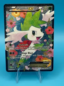 Pokemon TCG - Ultra Rare Shaymin EX Radiant Collection RC21/RC25 LP - Image 1
