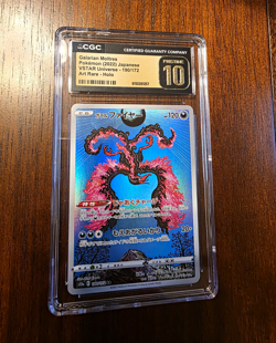 The Pokemon Company Pokemon TCG Galarian Moltres S12a AR Holo JP 190/172 CGC 10 - Image 1