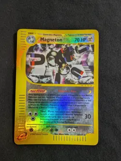 Magneton - 22/147 - Pokemon Aquapolis Reverse Holo Rare Card DMG - Image 1