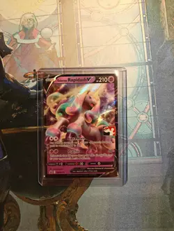Pokemon Glararian Rapidash V Prize Pack Near Mint - Image 1